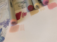 Двусторонний заправляемый маркер SKETCHMARKER на спиртовой основе для скетчинга, цвет: R64 Поросячий розовый #81, Надежда М.
