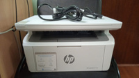 HP МФУ Лазерное LaserJet MFP M141A + Перезаправляемый картридж + Гарантия 12 месяцев, белый #3, Елена Н.