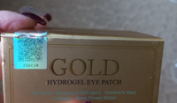 PETITFEE Гидрогелевые патчи для глаз с золотом Gold Hydrogel Eye Patch, 60 шт. #8, Марина Ш.