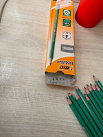 Карандаши простые BIC Evolution набор карандашей 12 штук с ластиком #25, Ирина Т.