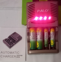 Автоматическое зарядное устройство для аккумуляторных батареек АА, ААА и Аккумулятора Крона 9V 6F22 #7, Александр Б.
