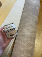 Масло для дерева и мебели Varathane Fast Dry Wood Stain, быстросохнущие масла для дерева, пропитка для дерева для внутренних работ, тонирующая морилка для дерева, Камень плитняк, 0.236 л #110, Анна К.