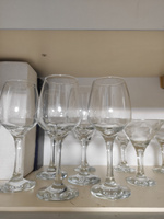 Набор бокалов Pasabahce "Isabella" для красного, для белого вина, 385 мл, стекло, 6 шт #44, Мария К.