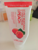 LEBELAGE Крем для рук с Персиком для Эластичности Daily Moisturizing Hand Cream Peach, 100 мл #61, Лиана Ф.
