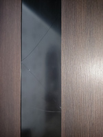 Пленка самоклеющаяся для мебели черная матовая 1х0,5м / самоклеющаяся пленка для кухни / для дома #68, Елена К.
