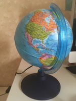 Глобус Земли Globen физический-политический, с LED-подсветкой, диаметр 21см. #36, Чернышева Юлия
