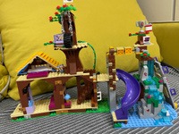 Конструктор LX Френдс "Спортивный лагерь: Дом на дереве", 922 детали подарок для девочки совместим с Lego #48, маргарита в.