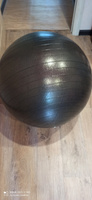 Фитбол ONLYTOP, диаметр 75 см, вес 1000 г, антивзрыв, цвет чёрный #8, Юлия А.