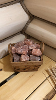 Кусковая гималайская розовая соль для бани и сауны, фракция 4-9 см, вес 4 кг. #3, Наталья К.
