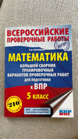 Математика. Большой сборник тренировочных вариантов проверочных работ для подготовки к ВПР. 5 класс | Воробьев Василий Васильевич #21, М