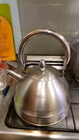 Чайник Kelli KL-4324 для плиты металлический со свистком, 3 л #5, Руслан Л.