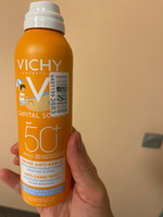 Vichy Capital Soleil Спрей-вуаль антипесок детский SPF 50+, 200 мл #5, елена а.