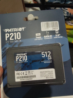 Patriot Memory 512 ГБ Внутренний SSD-диск P210 2.5" SATA3 6.0 Гбит/с (P210S512G25) #119, Николай И.
