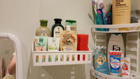 Полка для ванной комнаты Litzen Shelf, белый #5, Наталья Ш.