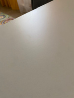 Столешница 1200х700х36 мм для кухонного, письменного или компьютерного стола Millwood прямоугольная, белая, ЛДСП #98, Оксана К.