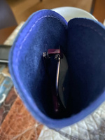 Футляр для очков мягкий из натуральной кожи Smart Folder Чехол Солнечные очки Подарок женщине фиолетовый #42, Марина Т.