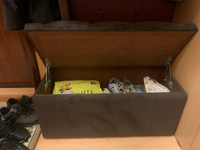 Банкетка "Мечта" с ящиком для хранения, с механизмом 80x35x40 см #77, Елена К.