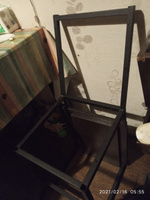 Стул RYGGE loft, темно-коричневый, кухонный, со спинкой, для кухни, 81x37x34 см, 1шт, Гростат #7, Юлия