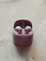 Bluetooth наушники T220TWS, стереонаушники-вкладыши розовые #3, Анастасия П.