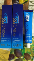 ESTEL PROFESSIONAL Крем-краска PRINCESS ESSEX CORRECT для окрашивания волос 0/11 синий 60 мл - 2 шт #21, Виктория К.