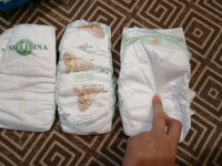 Подгузники детские Baby Mom Ecomon junior для малышей 11-25 кг, 5 размер, 56 шт, дневные (ночные) с кремом бальзамом алоэ вера и индикатором влаги #114, Наталья К.