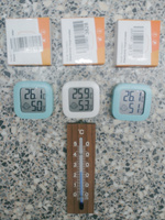Гигрометр термометр Goodly Hygrometer G-07, домашняя метеостанция, электронный термометр, гигрометр комнатный для измерения влажности воздуха, белый #62, Виталий Ш.