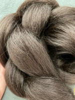Канекалон для волос, пряди для плетения косичек, цвет темный шоколад, длина 130 см #58, Наталья Б.