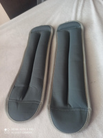 Набор утяжелителей для рук и ног неопреновые LVP, 2 шт х 1,0 кг, цвет: серый #95, владимир т.