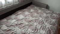 Одеяло 2 спальное зимнее толстое, 172х205 см, ватное, всесезонное, летнее, утяжеленное, стеганое, взрослое, детское, двуспальное, двушка, хлопок 100%, гипоаллергенное, премиум качество, вата - прима #67, Светлана Х.