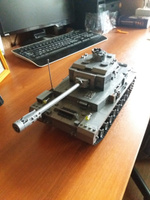 Конструктор Танк, XL, Brick Battle, Трофейный, Pz IV Ausf.F2, и 2 Солдата, для мальчика #37, Сергей
