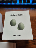 Беспроводные True Wireless внутриканальные наушники Samsung Galaxy Buds 2 с микрофоном, с шумоподавлением, оливковые #84, Владимир А.