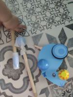 Детская деревянная игрушка. Детская каталка на палочке "Зверюшки" для малышей/Подарок #5, Асия Ш.