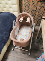 Кровать детская Simplicity 299777 Elite для новорожденных для спальной комнаты / колыбель-качалка с защитными бортиками для ребенка для путешествий #15, Ekaterina N.