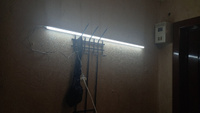 Линейный светодиодный светильник Т5 16Вт, 6500К, белый, 1172х22.6х35мм #19, Эльвира А.