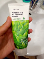 LEBELAGE Пенка для умывания с Зеленым чаем Тонизирующая Cleansing Foam Green Tea, 100 мл #5, Валерия Х.