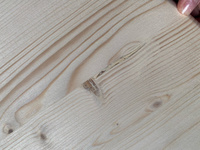 Столешница круглая деревянная 70 см цельноламельная хвоя #6, Юлия М.
