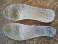 Стельки для обуви, размер 42RU, антибактериальные, от запаха и бактерий, с перфорацией, белые #6, роман ф.