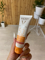 Vichy Capital Ideal Soleil Уход антивозрастной 3в1, с антиоксидантами, SPF 50, 50 мл #5, Ирина В.