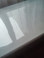 Скатерть силиконовая, гибкое стекло на стол 60x120 см толщина 1,5 мм прозрачная, Max&Home #12, Елена С.