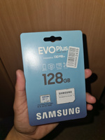 Карта памяти micro sd Samsung EVO Plus 128 ГБ (MB-MC128SA) #84, Диан В.