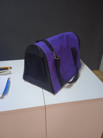 Мягкая сумка переноска для транспортировки животных Flip S, фиолетовый #80, Анастасия Б.