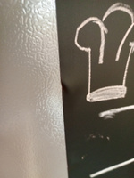 Доска планер магнитная меловая на холодильник для заметок 58х36 см с мелками, магнитом и салфеткой, Brauberg #62, Руслан Г.