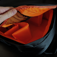 Рюкзак для фотоаппарата Eleanor оранжевый, водонепроницаемый фоторюкзак для камеры и объективов #7, Дарья Р.