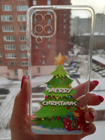 Новогодний чехол Merry Christmas для Samsung Galaxy A12 #5, Юлия Г.