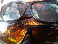 Комплект антибликовые очки для водителя / солнцезащитные / 2 шт в комплекте #16, Андрей с.