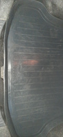 Коврик в багажник для Nissan Tiida SD седан (2007-) (LL)пластик #3, Алексей М.