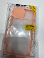 Чехол для iPhone 11 PRO накладка силиконовая полупрозрачная с шторкой для защиты камеры #2, Елизавета К.