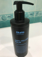 Likato Professional Бальзам для окрашенных волос SMART-BLOND женский, для защиты красящего пигмента и придания холодного оттенка, 250 мл #52, Elena Y.