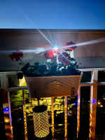 Садовый светильник светодиодный грунтовый ЭРА ERASF22-37 Идеал на солнечной батарее, 32 см / Фонарь уличный для сада и дачи теплый свет / Садовая фигурка свеча #7, Полина П.
