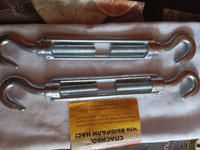Талреп М10 крюк-крюк DIN1480 (стяжка троса), 2 шт #8, Олег Б.